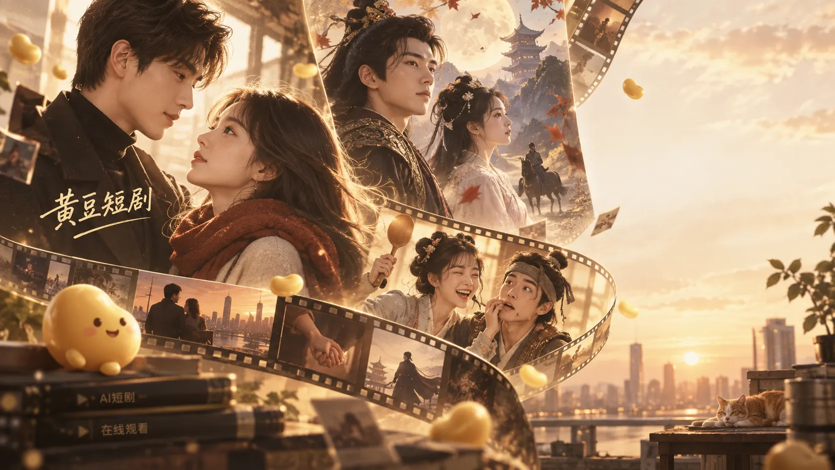 竖屏短剧视觉画面